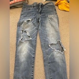american eagle jeans size 0